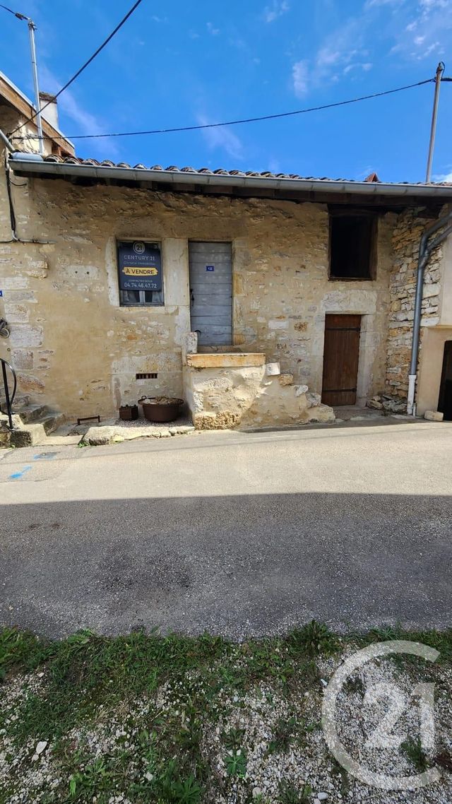maison à vendre - 2 pièces - 36.0 m2 - PONCIN - 01 - RHONE-ALPES - Century 21 Christal Immobilier