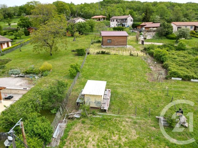 terrain à vendre - 540.0 m2 - JUJURIEUX - 01 - RHONE-ALPES - Century 21 Christal Immobilier