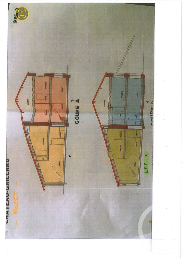 maison à vendre - 4 pièces - 90.0 m2 - CHATEAU GAILLARD - 01 - RHONE-ALPES - Century 21 Christal Immobilier