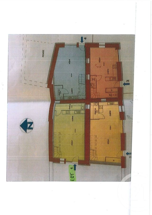 maison à vendre - 4 pièces - 90.0 m2 - CHATEAU GAILLARD - 01 - RHONE-ALPES - Century 21 Christal Immobilier